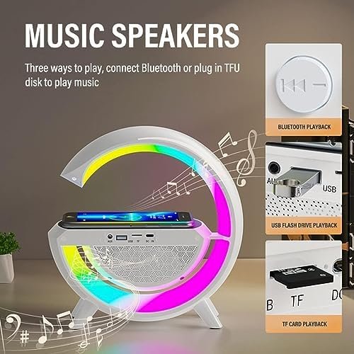 RGB Atmosphere Lamp - with Wireless Charger