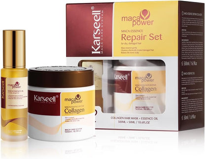 Karseell Collagen Hair Care Repair Set / مجموعة كارسيل للعناية بالشعر بالكولاجين وإصلاحه