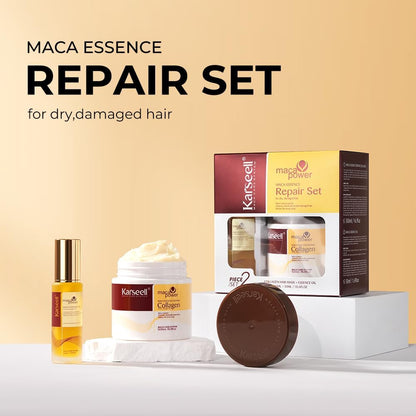 Karseell Collagen Hair Care Repair Set / مجموعة كارسيل للعناية بالشعر بالكولاجين وإصلاحه