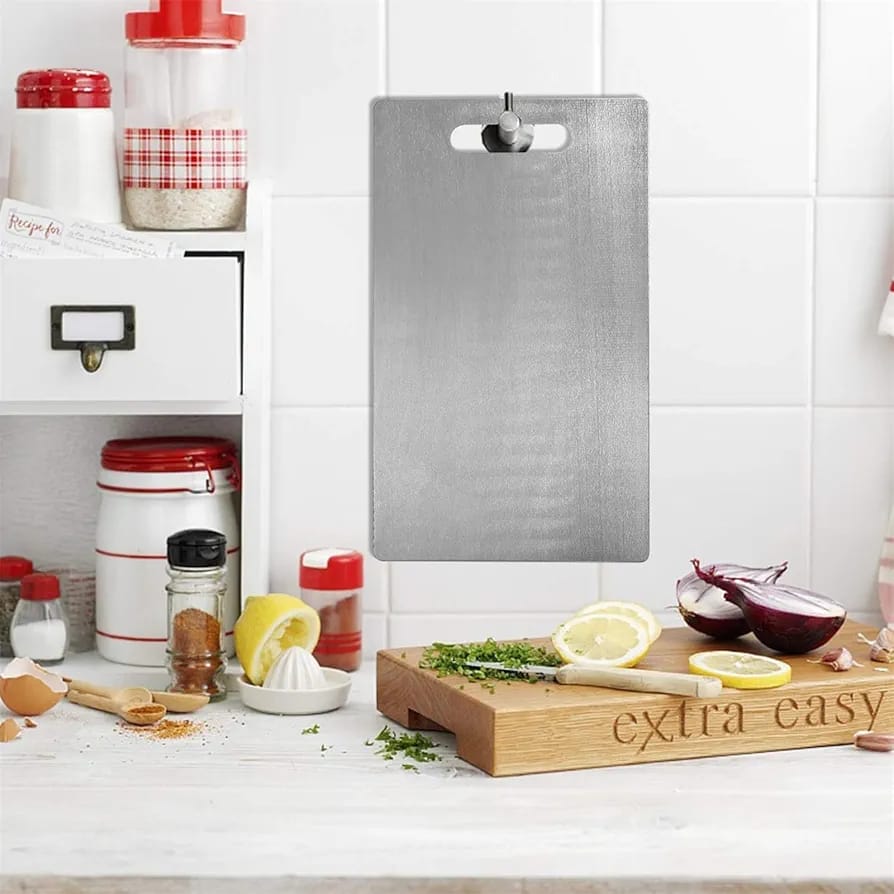 Titanium Chopping Board – Ultra-Durable, Knife-Friendly, Antibacterial Cutting Surface