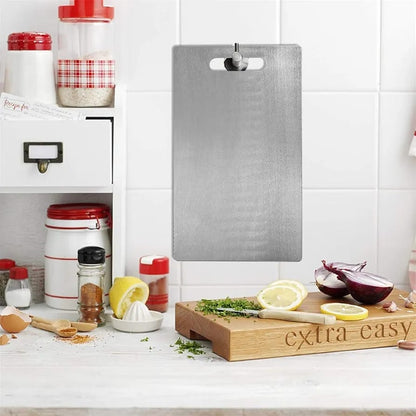 Titanium Chopping Board – Ultra-Durable, Knife-Friendly, Antibacterial Cutting Surface